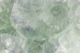 Purple & Green Cuboctahedral Fluorite Crystals - China #205559-2